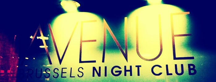 Avenue Brussels Night Club is one of Br(ik Caféplan - part 1.