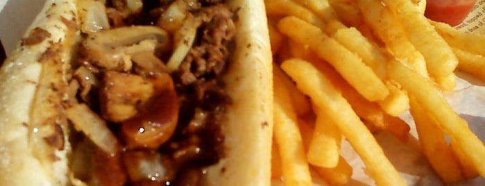 Ziggy's Cheesesteaks is one of Local fare.