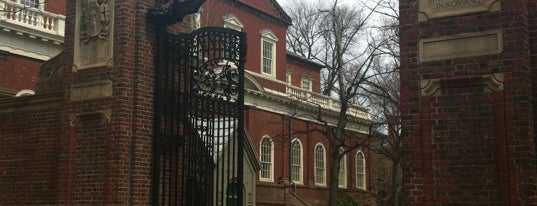 Harvard Johnston Gate is one of Allston, Cambridge & Somerville, Massachusetts.
