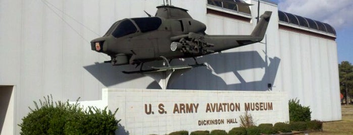 U. S. Army Aviation Museum is one of Leadership Locations in Alabama.
