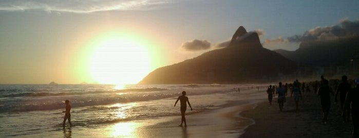 Praia de Ipanema is one of Rio De Janeiro - World Cup 2014 Host.