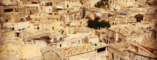 Sassi di Matera is one of Patrimonio dell'Unesco.