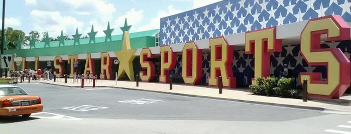 Disney's All-Star Sports Resort is one of Locais salvos de Monica.