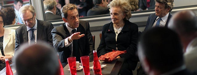 Café du Centre is one of Nicolas Sarkozy.