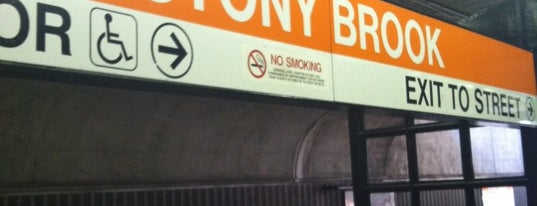 MBTA Stony Brook Station is one of Tempat yang Disukai 💋Meekrz💋.