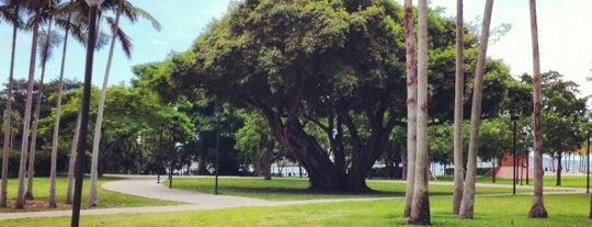 Bayfront Park is one of Miami.