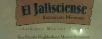 El Jalisciense is one of สถานที่ที่บันทึกไว้ของ Erica.