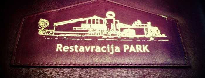 Restavracija Park is one of food.