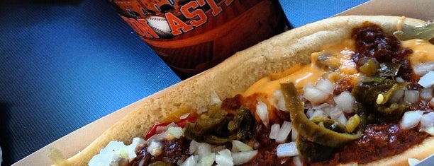 Minute Maid Park is one of The 15 Best Places for Hot Dogs in Houston.