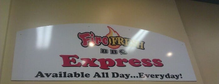 Fire Fresh BBQ is one of Where to Eat: Downtown.
