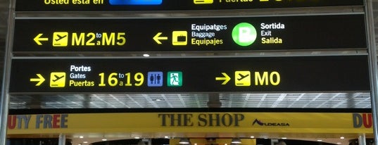 Terminal 2B is one of Barcelona.