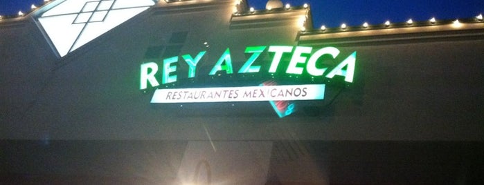 Rey Azteca Mexican Restaurant is one of Tempat yang Disukai Thomas.