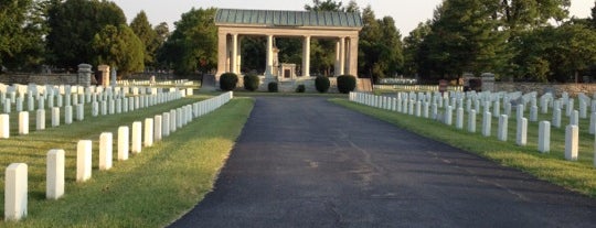 Springfield National Cemetery is one of United States National Cemeteries.