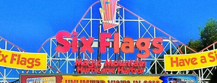 Six Flags Magic Mountain is one of Theme Parks.