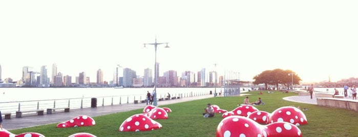Hudson River Park is one of NYC with children.