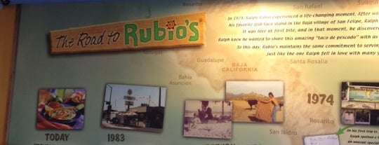 Rubio's is one of Lieux qui ont plu à abigail.