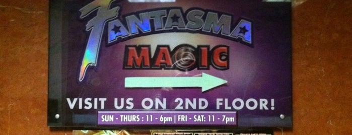 Fantasma Magic Shop is one of NY.