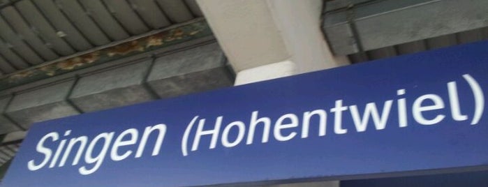 Bahnhof Singen (Hohentwiel) is one of Bahnhöfe Deutschland.