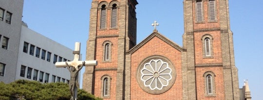 Kyesan Cathedral is one of 천주교 성지 (Shrine of Catholic in South Korea).
