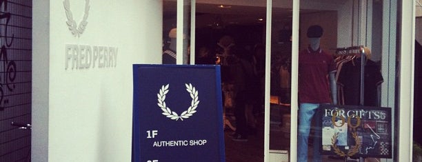 FRED PERRY SHOP 原宿 is one of Fred Perry Official Stores.