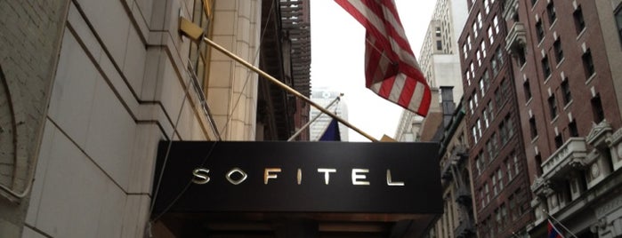 Sofitel New York is one of Where I've Slept.