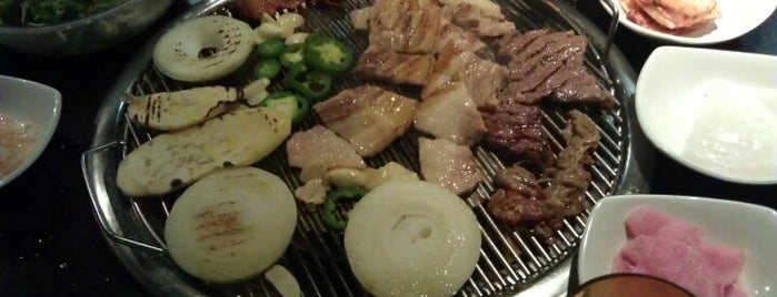 Manna Korean BBQ is one of Palm Springs & LA Vacation.