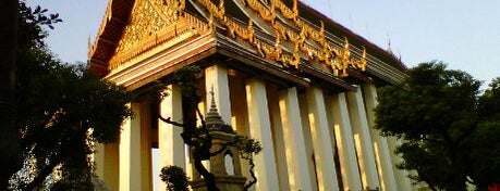 Wat Suthat Thepwararam is one of Visit: FindYourWayInBangkok.