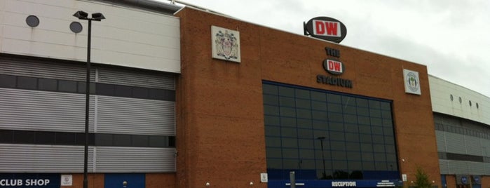 DW Stadium is one of United Kingdom, UK.