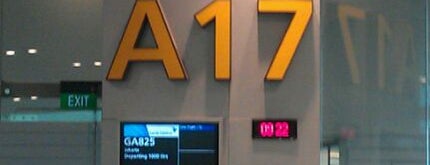 Gate A17 is one of SIN Airport Gates.