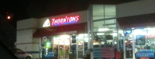 Thorntons is one of Cheap places to buy gas.