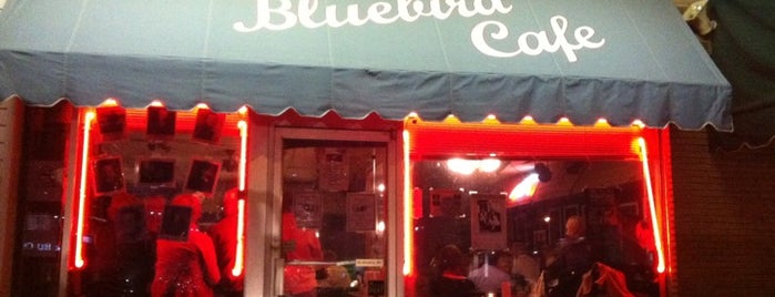 The Bluebird Cafe is one of Nashville, TN.
