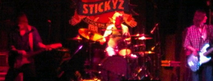 Stickyz Rock 'N' Roll Chicken Shack is one of America’s Most Popular Bars.