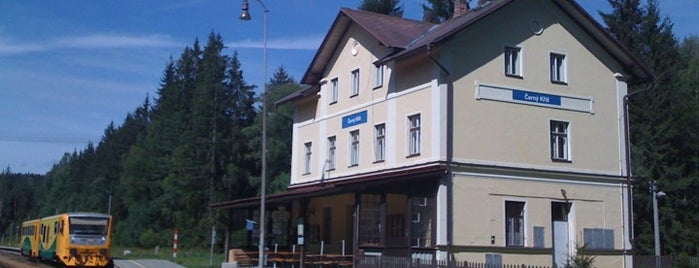 Železniční stanice Černý Kříž is one of Železniční stanice ČR: Č-G (2/14).