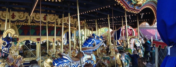 Le Carrousel de Lancelot is one of Disneyland Paris.