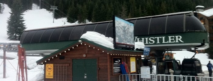 Whistler Creekside is one of Skigebiete.