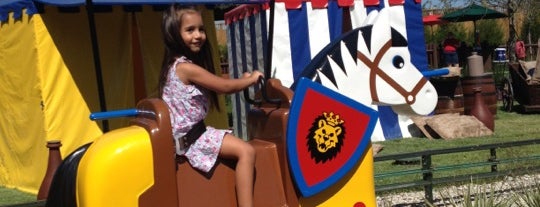 The Royal JOUST is one of LEGOLAND® Fun.