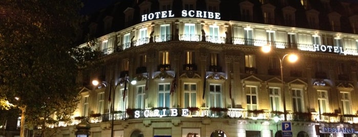 Hôtel Scribe is one of Lugares favoritos de Volkan.