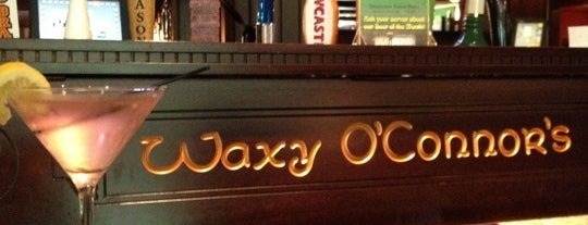 Waxy O'Connor's is one of Orte, die Justin gefallen.
