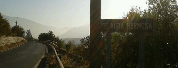 Puente Vista Hermosa is one of Ruta G-25, intersecciones e hitos.