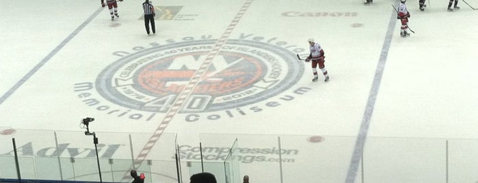 Nassau Veterans Memorial Coliseum is one of Hockey Stadiums.