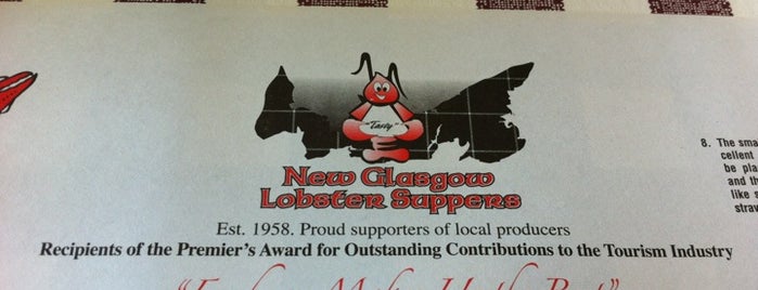 New Glasgow Lobster Suppers is one of You Gotta Eat Here! - List 1.