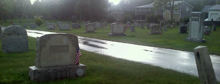 North Burial Ground is one of Bristol, RI 4th for the oldest parade in the USA.