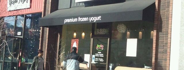 FroYo is one of Restaurants/Eateries I Recommend.