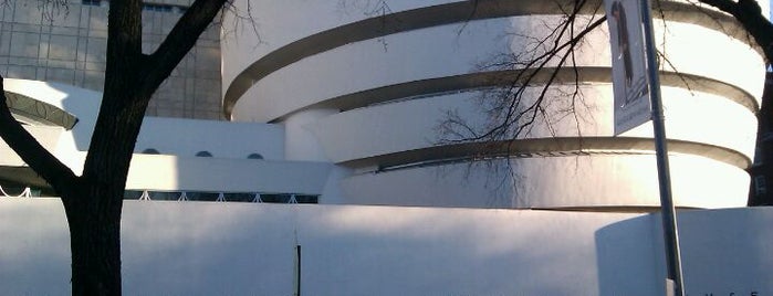 Solomon R. Guggenheim Museum is one of Modern architecture in nyc.