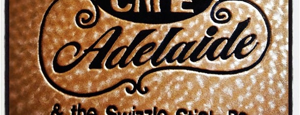 Café Adelaide & the Swizzle Stick Bar is one of Locais curtidos por Stephania.