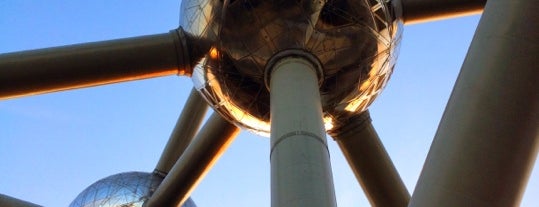 Atomium is one of Brussels, baby!.