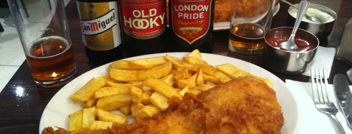 The Golden Hind is one of Fish & Chips in London.