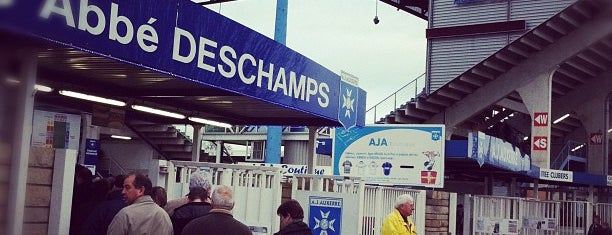 Stade de L'Abbé-Deschamps is one of Stadiums.