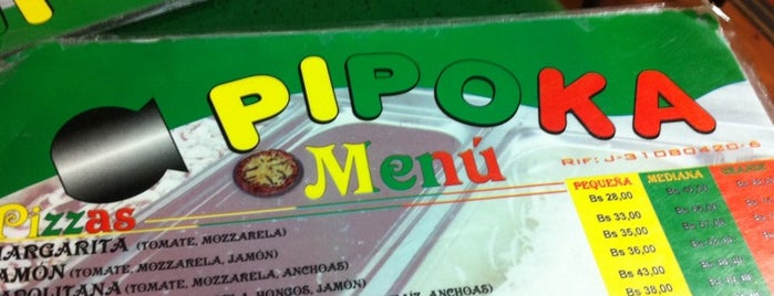 Pizzeria Pipoka is one of Comer en Venezuela.