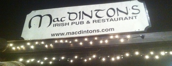 MacDinton's Irish Pub & Restaurant is one of SOHO Tampa Eateries & Watering holes.